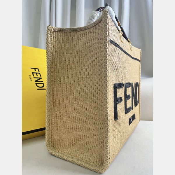 Top Quality Fendi Summer Raffia Shopping Bag Wholesale